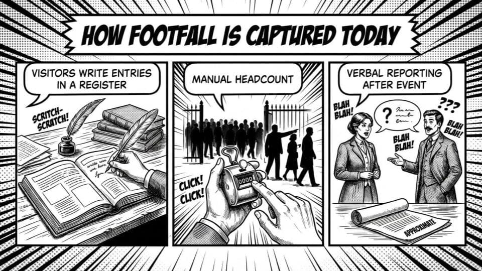 How footfall is captured today